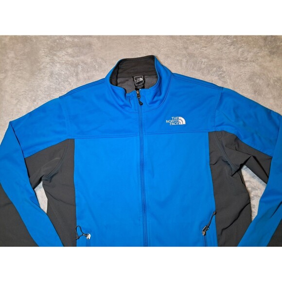 North Face F13 Men’s Jacket Blue Black Full Zip Outdoors Size Large - Picture 3 of 11